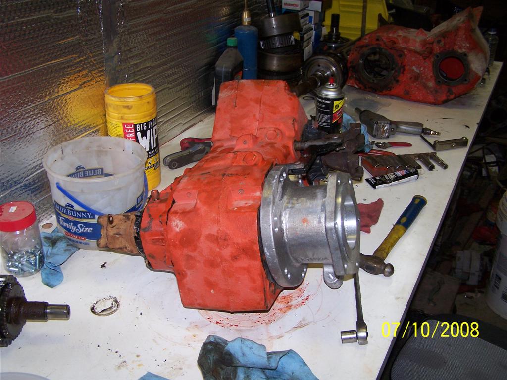 Ford np205 input shaft #7